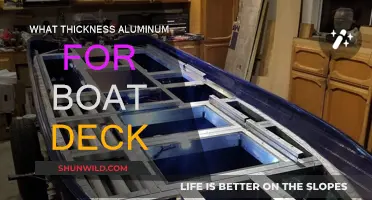 Choosing the Right Thickness of Aluminum for Your Boat Deck