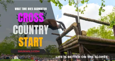 Get Ready for the Badminton Cross Country Start!
