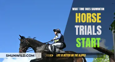 Badminton Horse Trials: Schedule and Timings