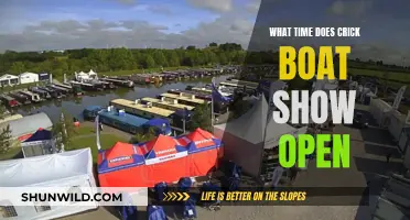 Crick Boat Show: Know Before You Go