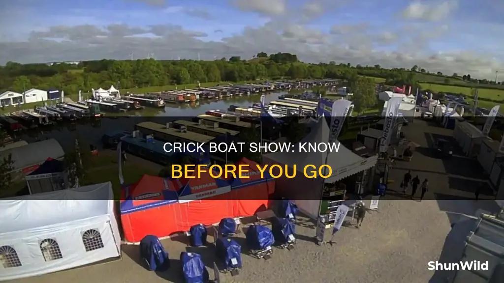 what time does crick boat show open