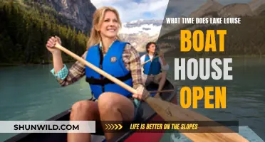 Exploring Lake Louise: Boat House Opening Times