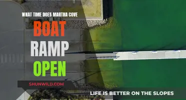 Martha Cove Boat Ramp: Know Your Launch Time