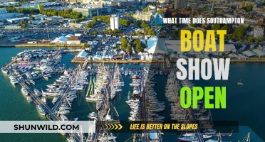 Southampton Boat Show: Opening Times and More