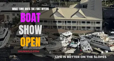 Fort Myers Boat Show: Opening Times and More