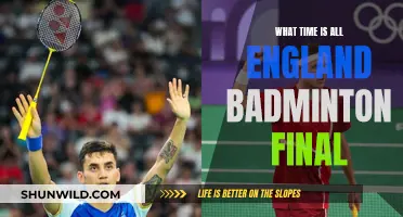 All England Badminton Finals: Schedule and Details