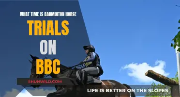 Badminton Horse Trials: BBC Broadcast Schedule