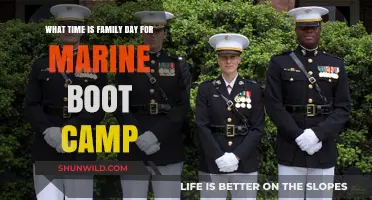 Marine Boot Camp Family Day Timing: What You Need to Know