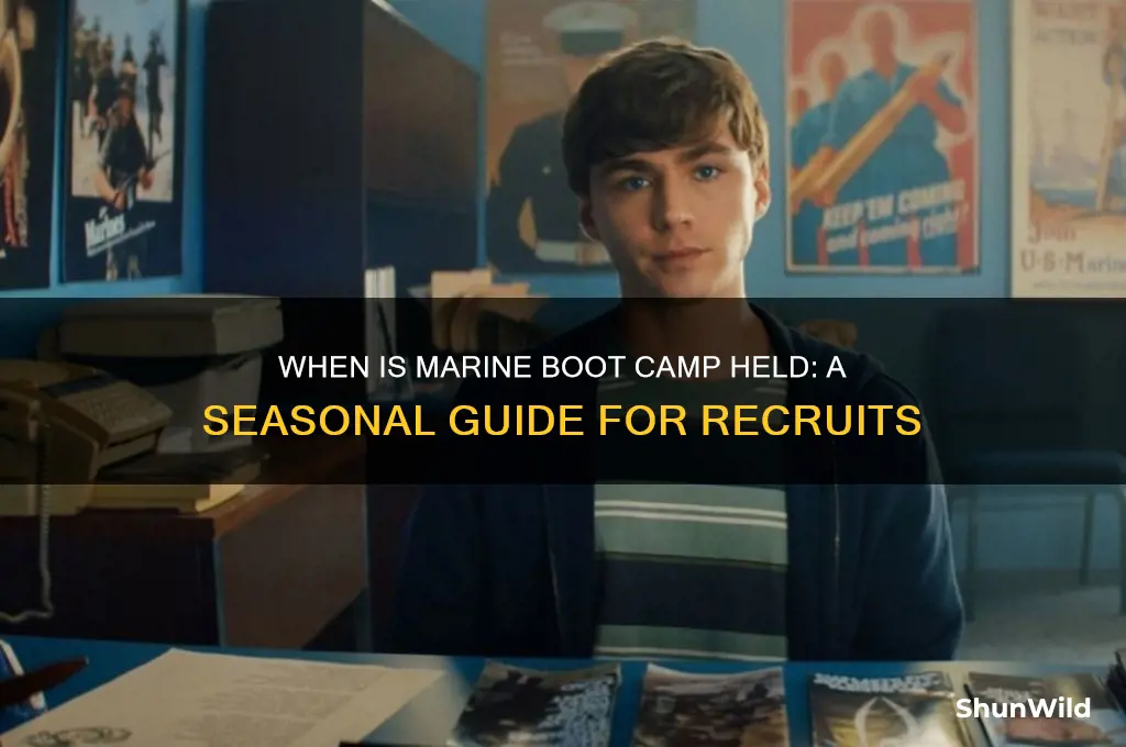 what time of the year is marine boot camp