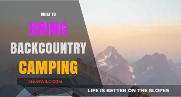 Essential Gear for Your Backcountry Camping Adventure