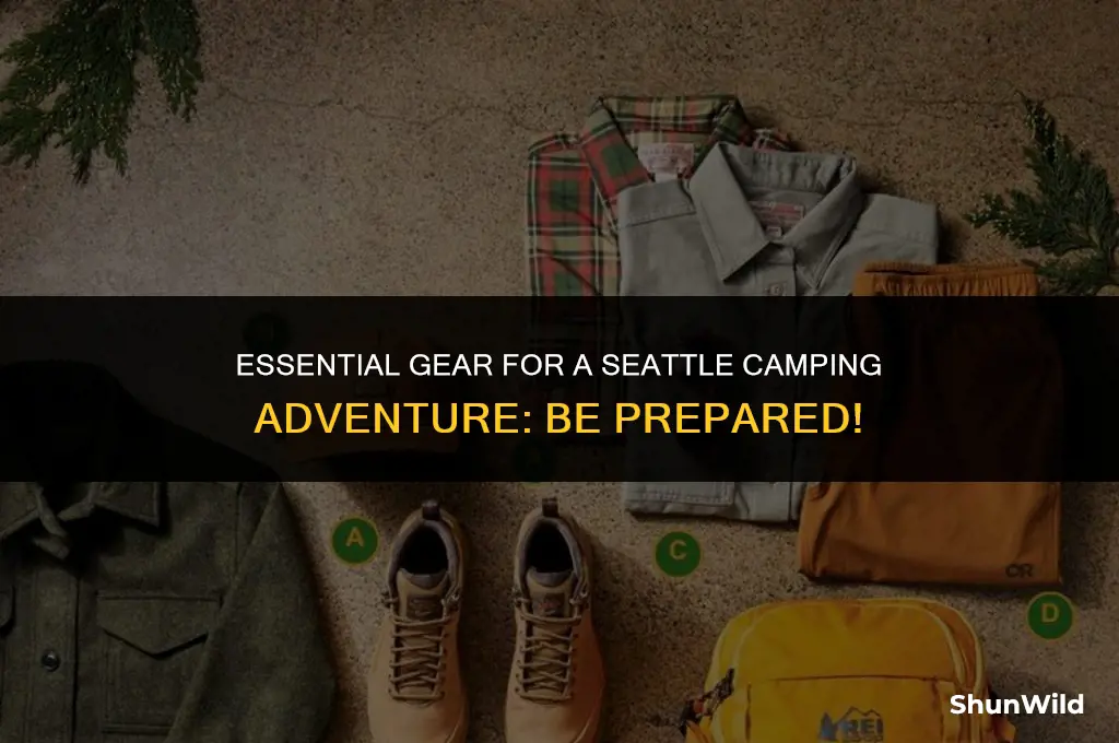 what to bring camping seattle