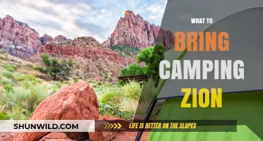 Zion Camping Essentials: Unmissable Gear for an Unforgettable Adventure