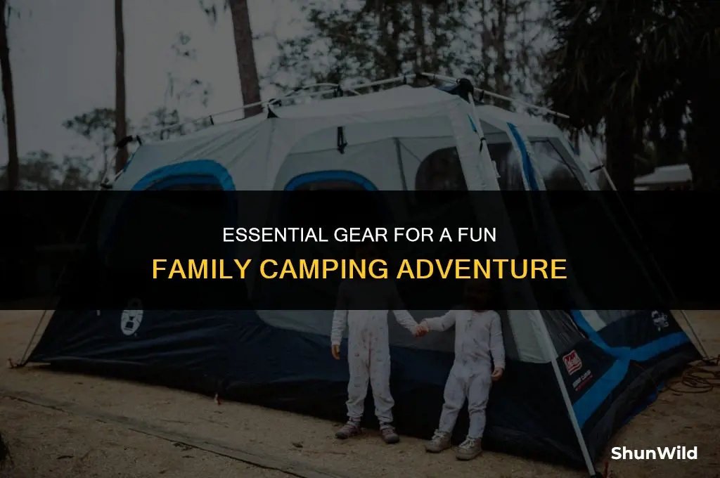 what to bring family camping