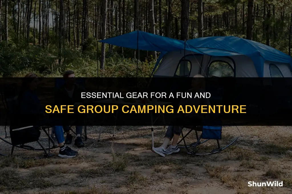 what to bring group camping
