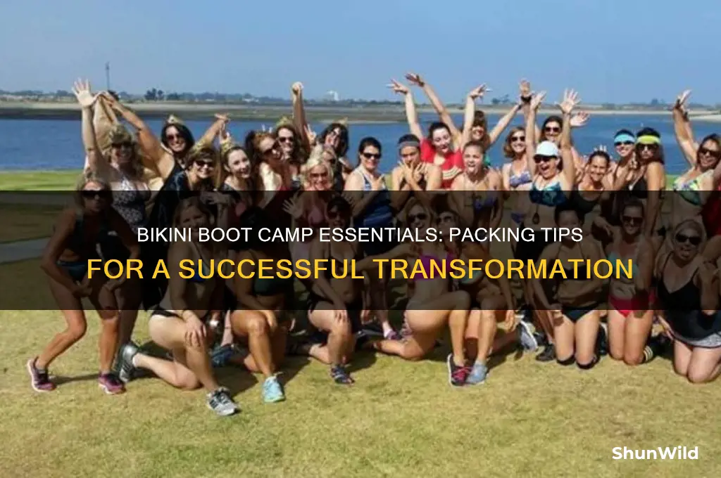 what to bring to bikini boot camp