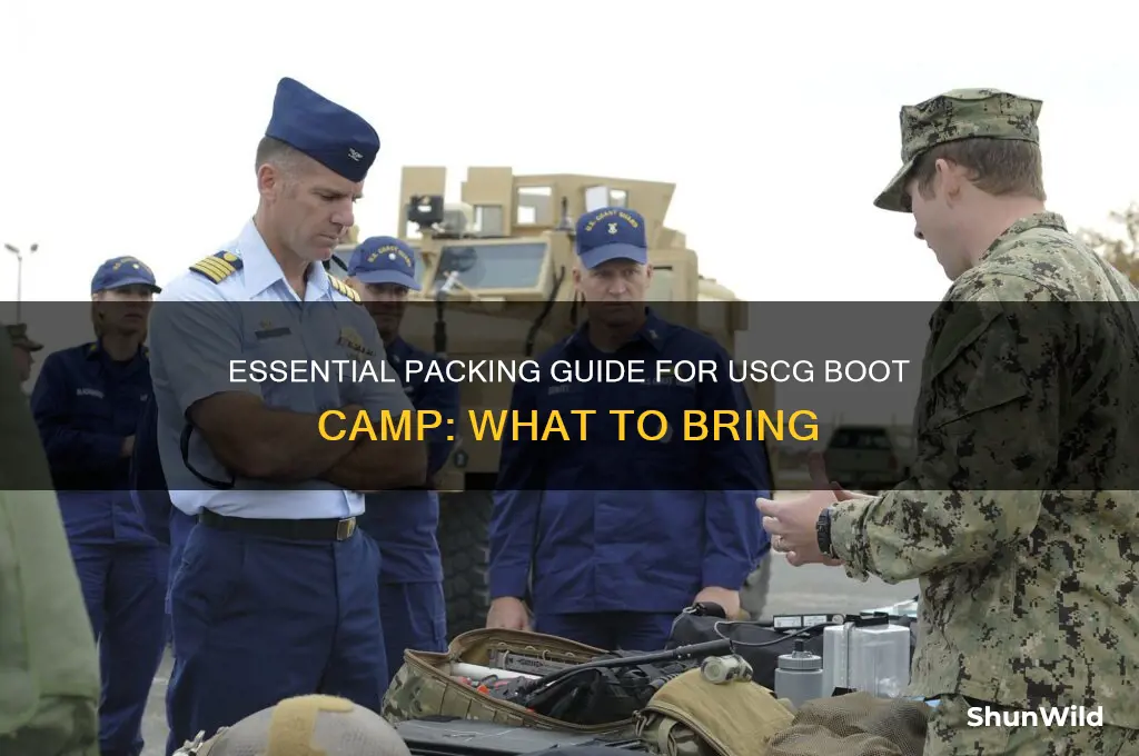 what to bring to uscg boot camp