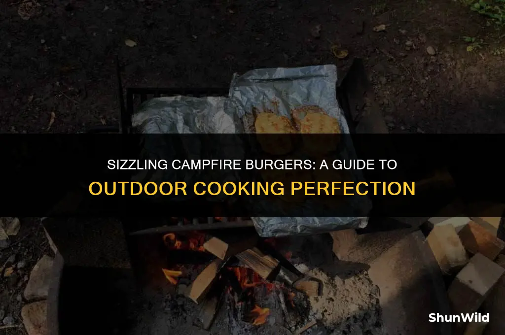 what to cook camping burgers
