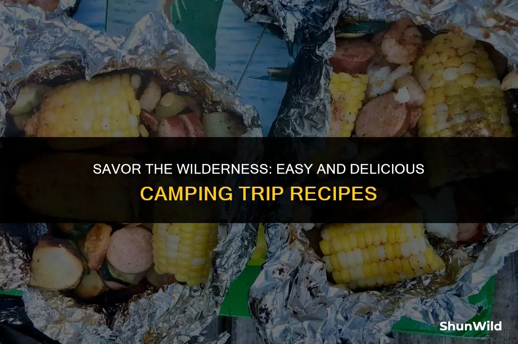 what to cook camping trip