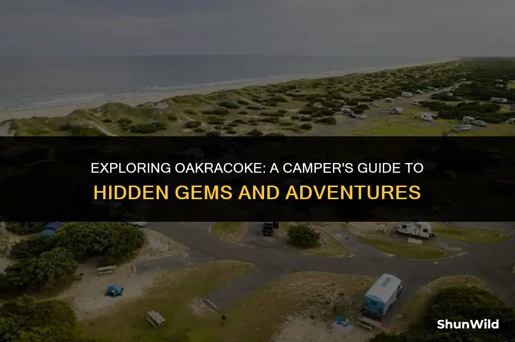 what to do camping oakracoke