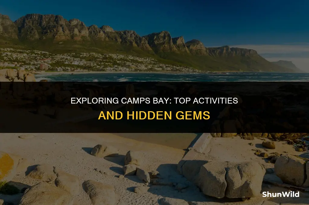 what to do camps bay