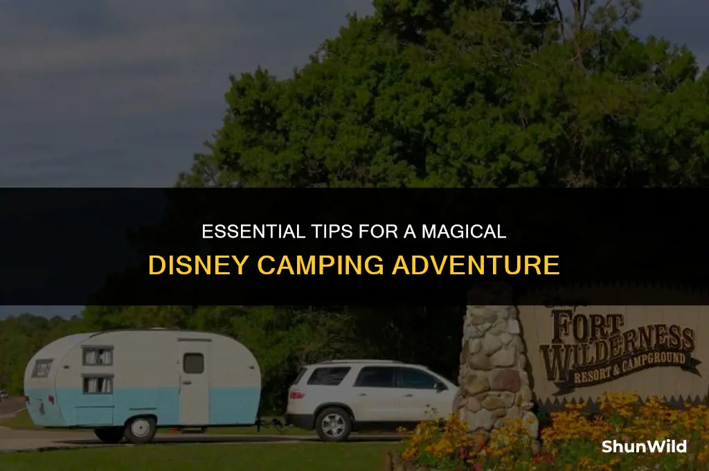 what to do disney camping