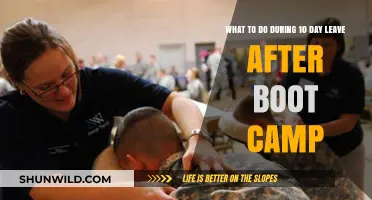 Post-Boot Camp Bliss: Maximizing Your 10-Day Leave for Relaxation and Recovery
