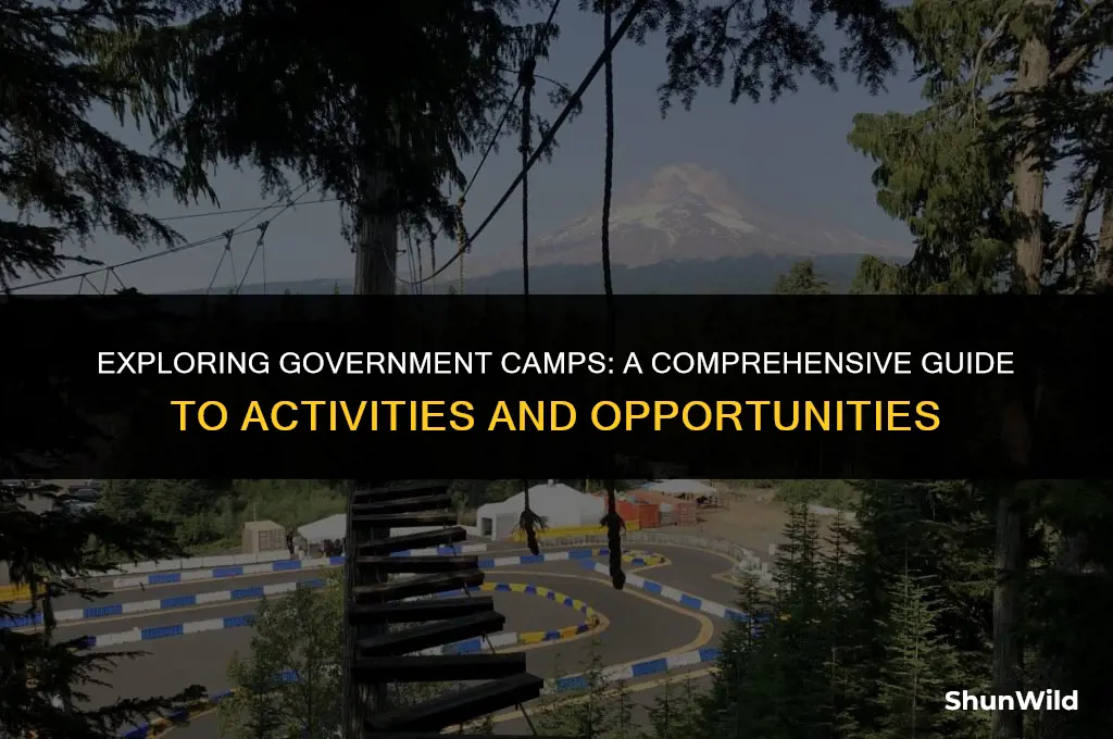 what to do government camp