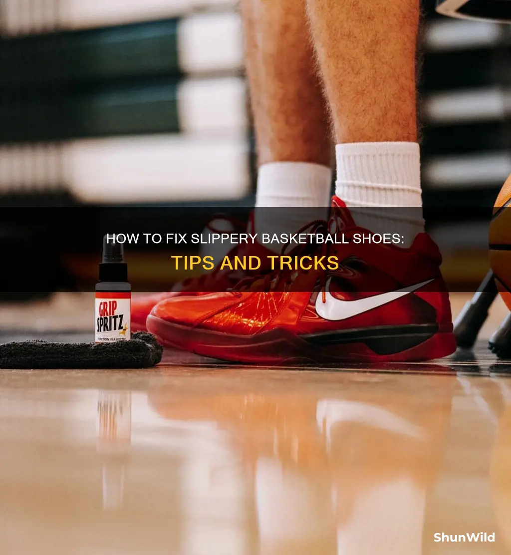 what to do if your basketball shoes are slippery