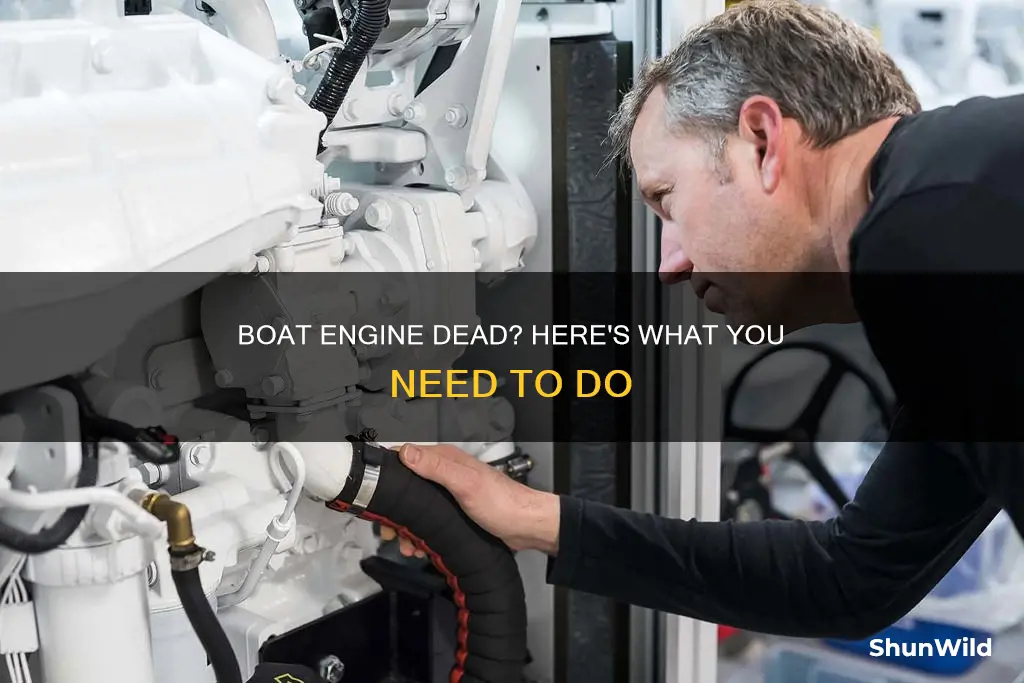 what to do if your boat engine dies