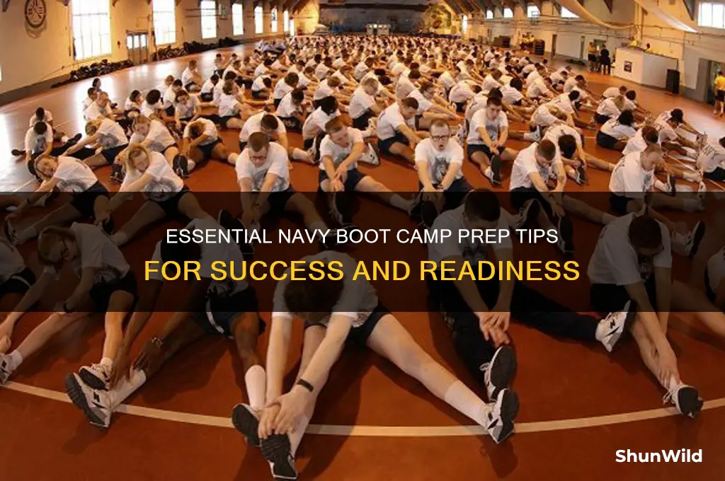 what to do to prepare for navy boot camp