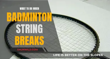 Badminton String Break: Quick Fixes and Prevention