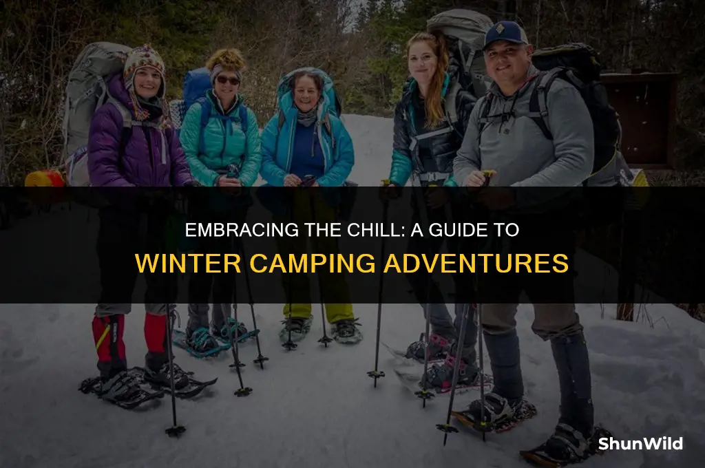 what to do winter camping