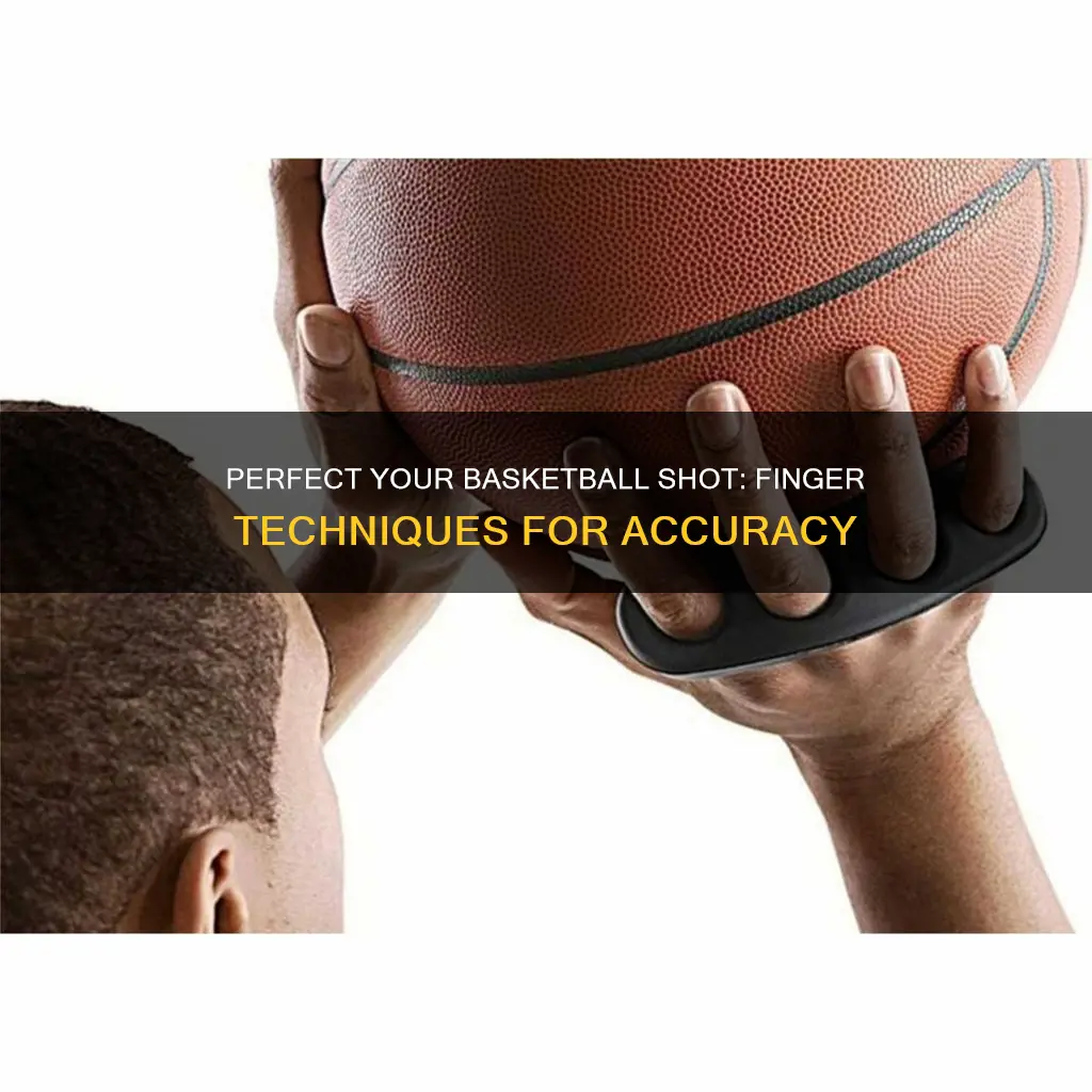 what to do with fingers at end of shot basketball