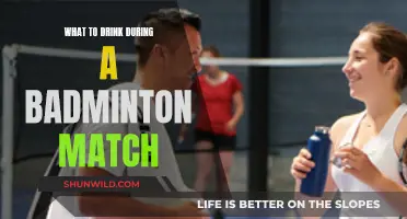 Hydration Strategies for Badminton Players
