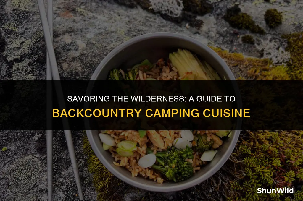 what to eat backcountry camping
