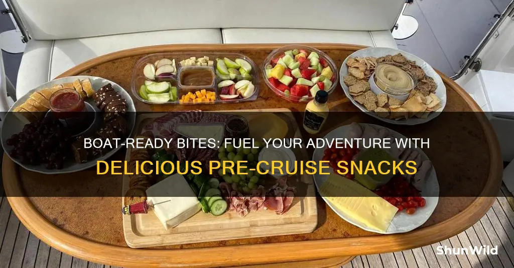 what to eat before going on a boat