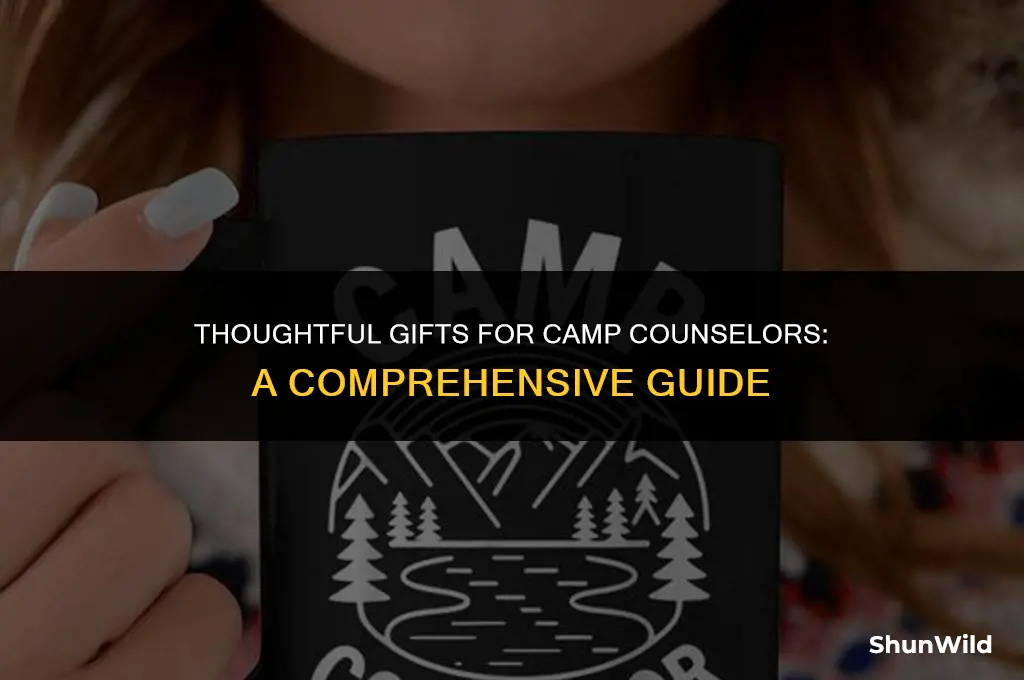 what to give camp counselors