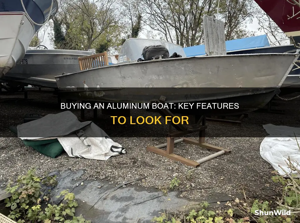 what to look for aluminum boat