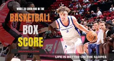 Basketball Box Scores: Unlocking the Secrets of Player Performance