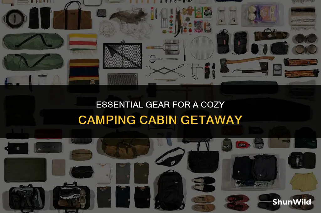 what to pack camping cabins
