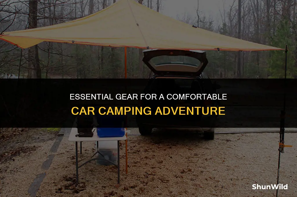 what to pack car camping