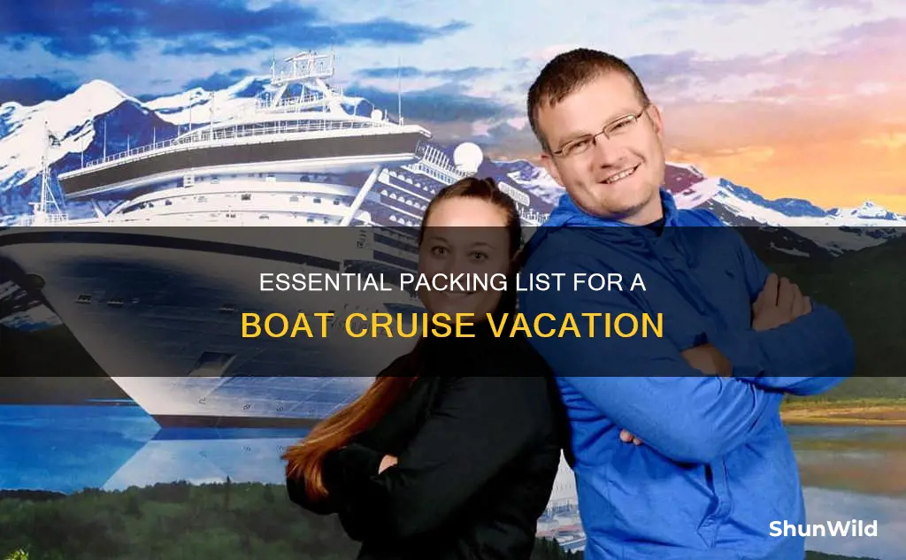 what to pack when going on a boat cruise
