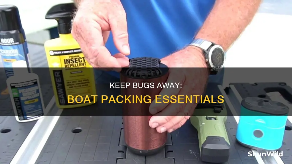 what to put in boat to keep bugs out