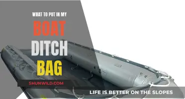 Essentials for Your Boat Ditch Bag