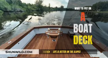 Boat Deck Essentials: What You Need to Know