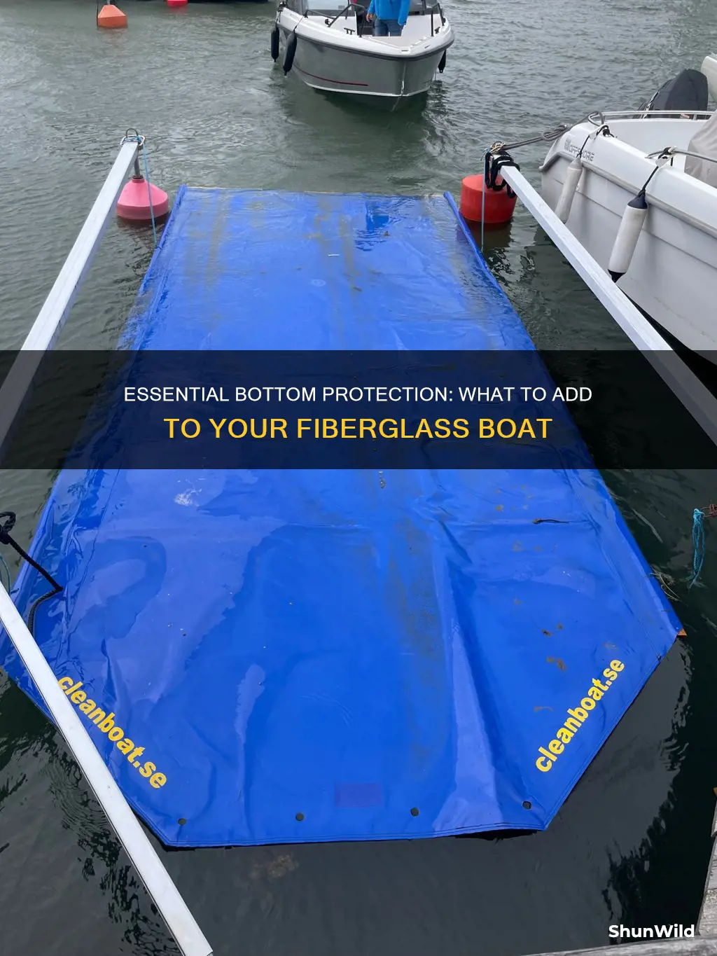 what to put on the bottom of a fiberglass boat