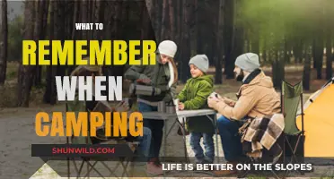 Essential Tips for a Safe and Enjoyable Camping Experience