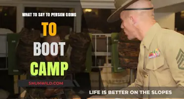 Encouraging Words: What to Say to Someone Heading to Boot Camp