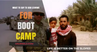 Supporting Your Son: Words of Encouragement for Boot Camp Departure