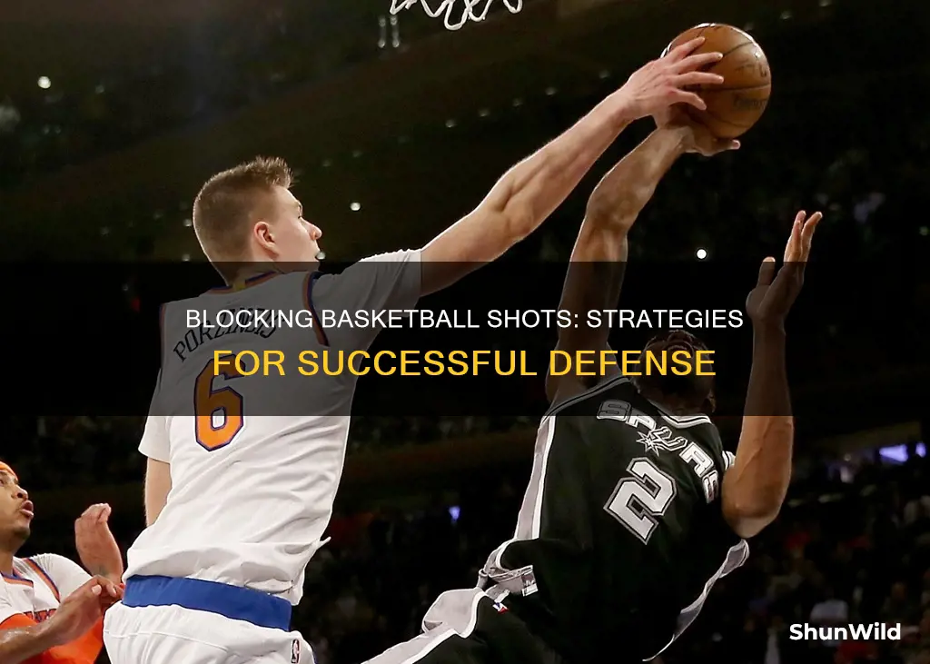 what to say when stopping a basketball shot